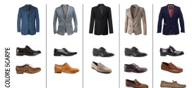Abbinamento del colore giusto tra blazer-giacca e scarpe